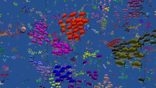 10,000 fish at 60 fps