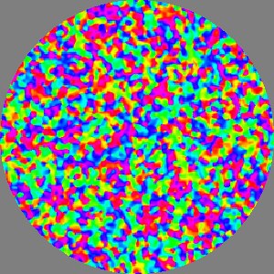 Grain, Blur x 8, HueOnly