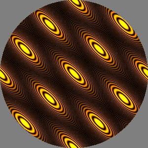 skewed/oblique array