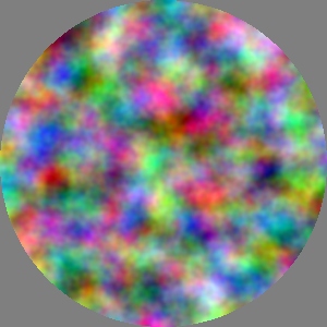RGB Brownian noise
