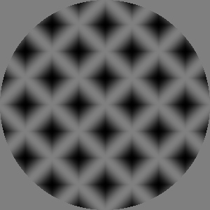 Max of two crossed gratings